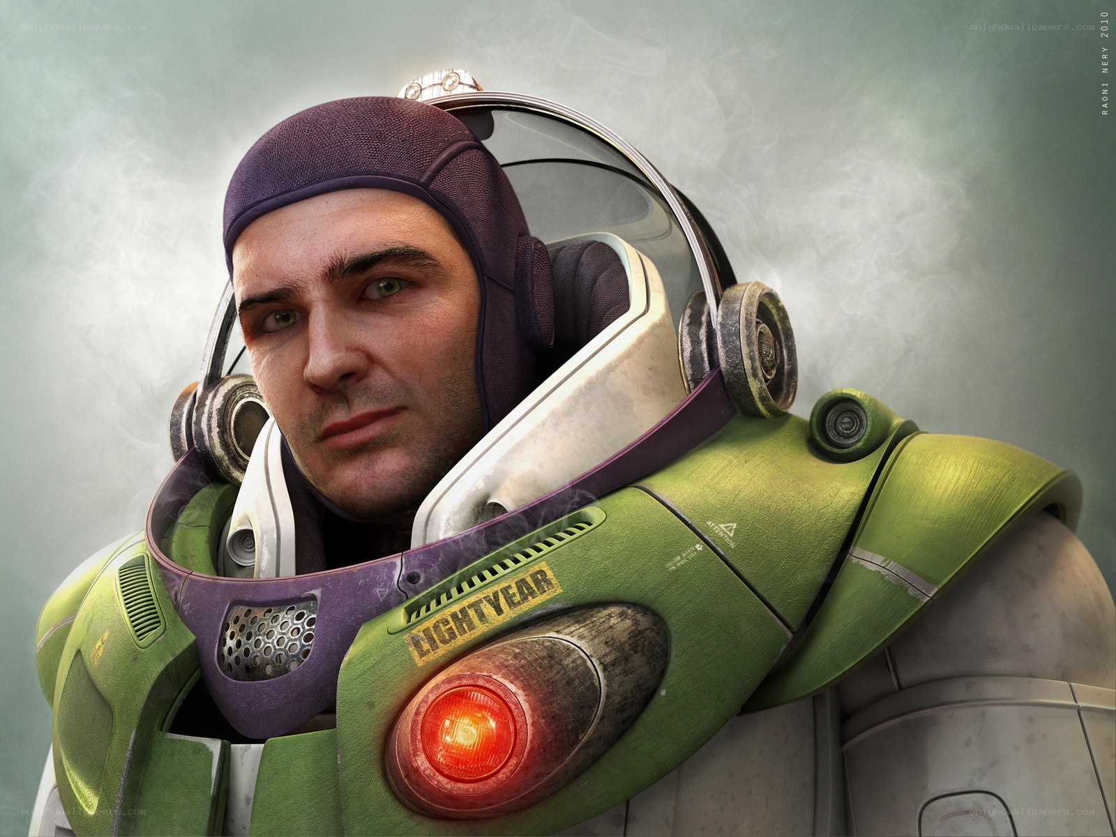 Buzz Lightyear character portrait