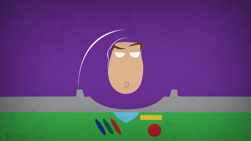Buzz Lightyear Character — Purple