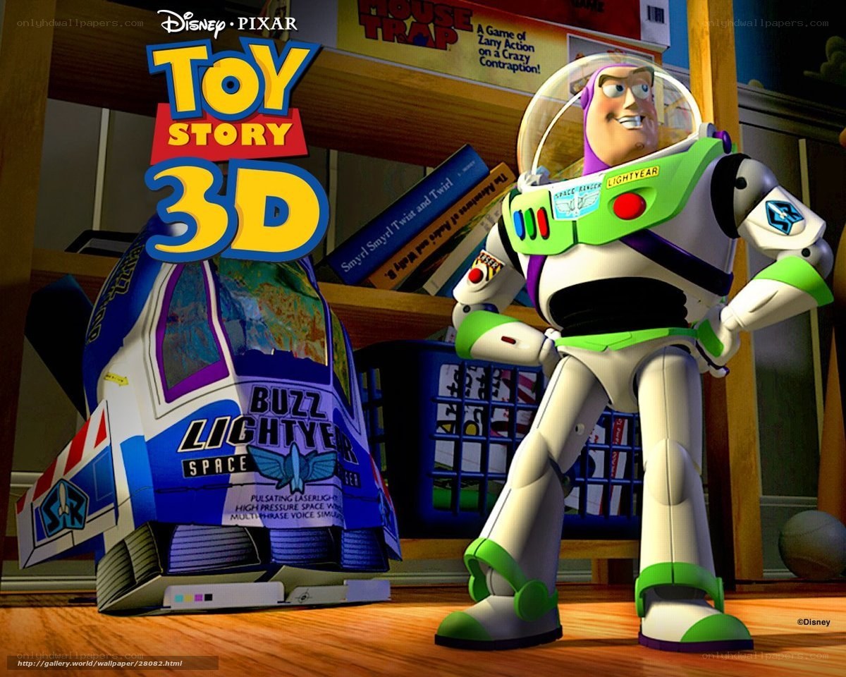 Buzz Lightyear from Toy Story 3D