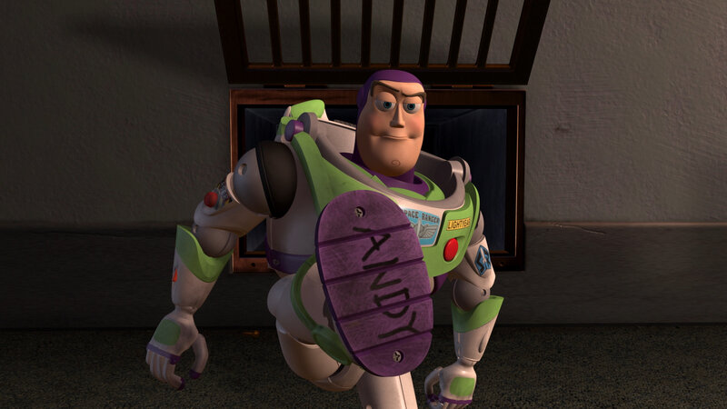 Buzz Lightyear in a box