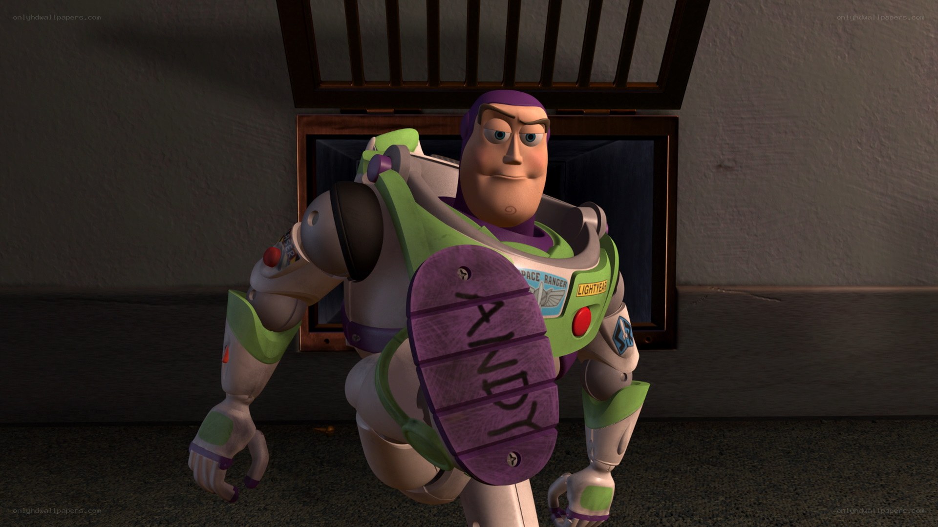Buzz Lightyear in a box