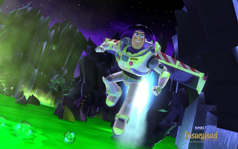 Buzz Lightyear in action