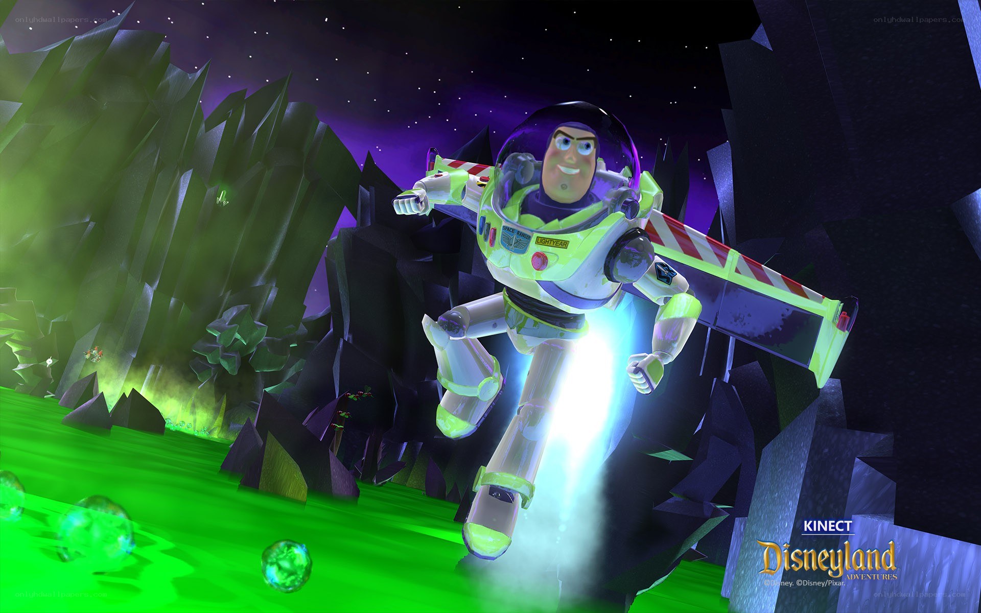Buzz Lightyear in action
