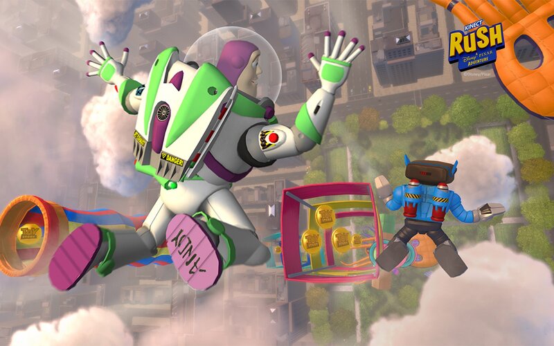 Buzz Lightyear in action