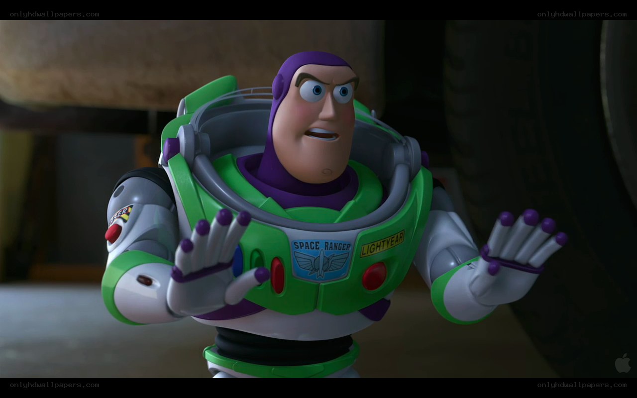 Buzz Lightyear in action