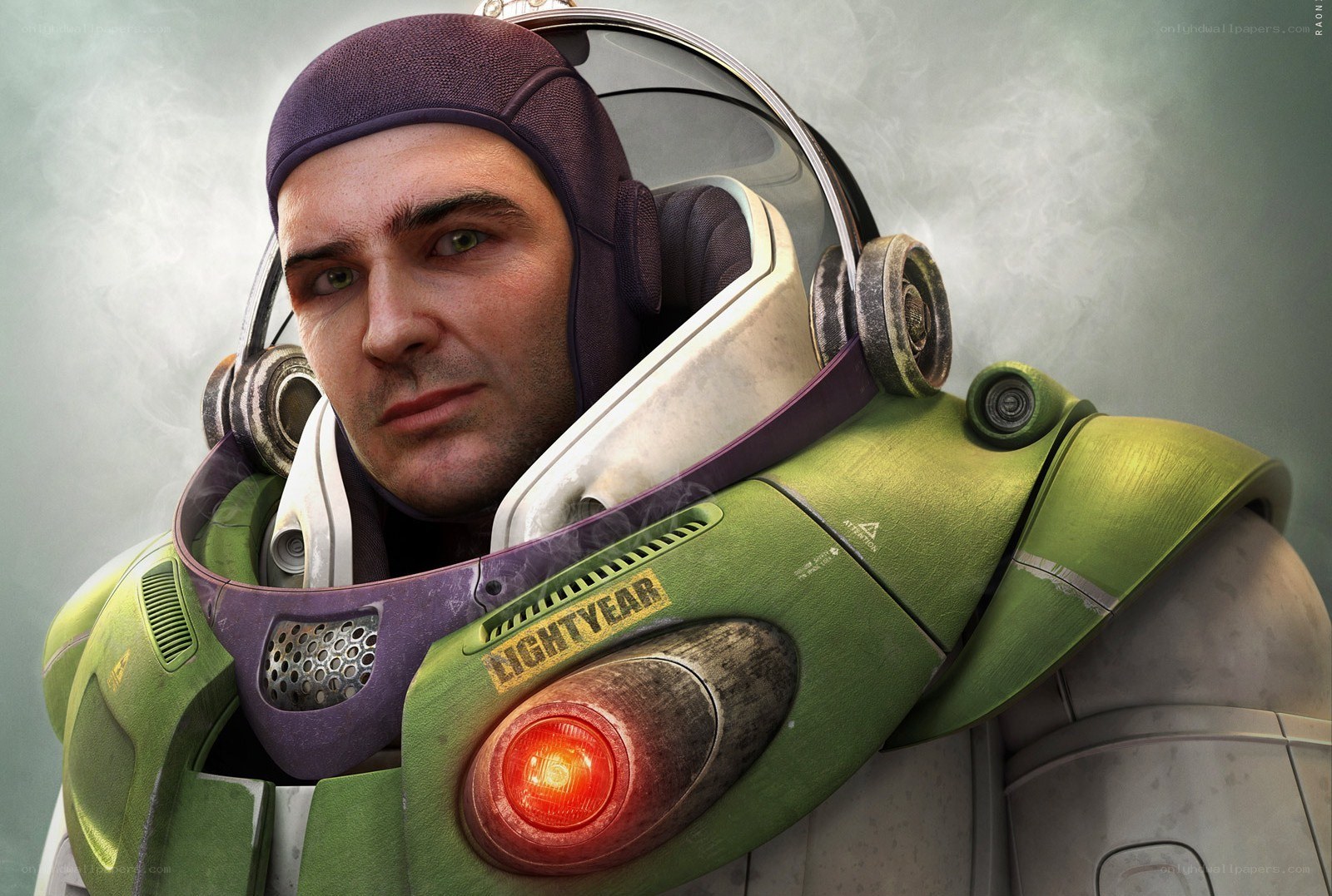 Buzz Lightyear in armor