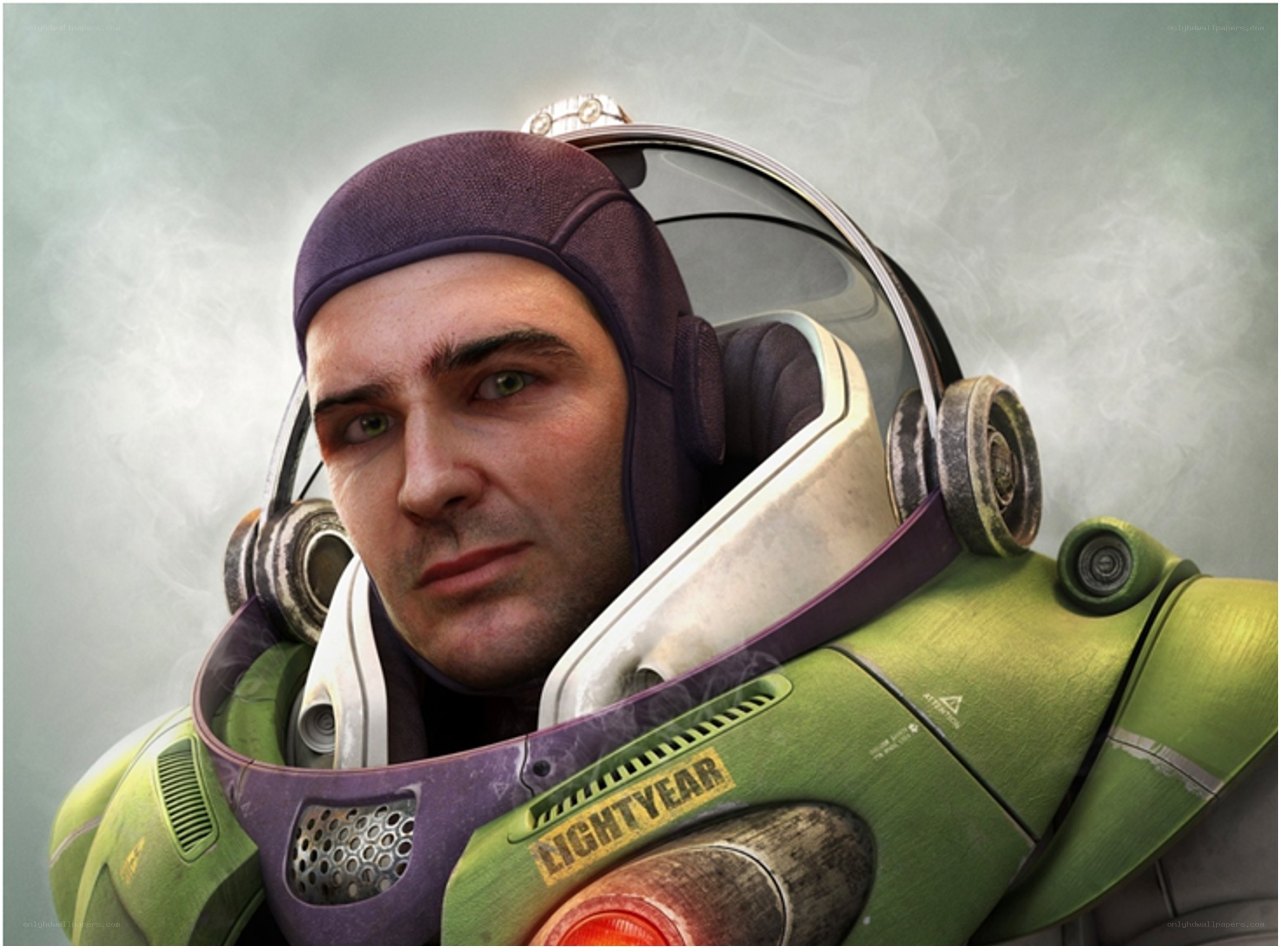 Buzz Lightyear in armor