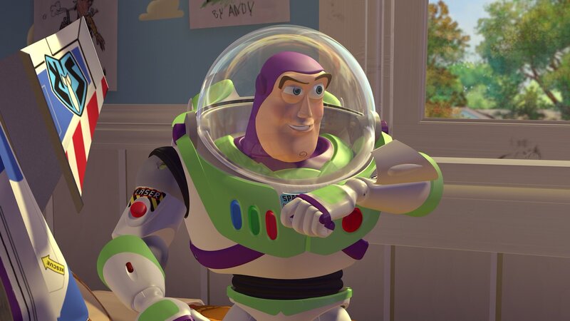 Buzz Lightyear in Room