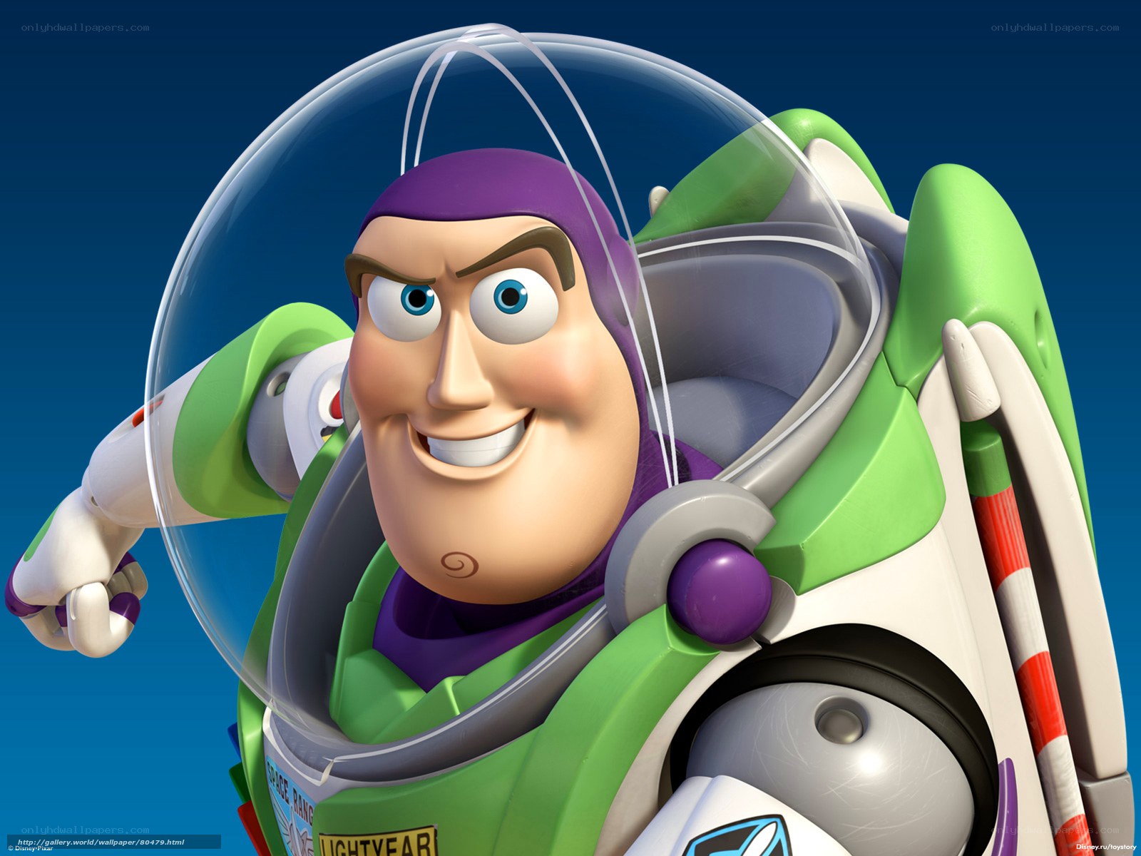 Buzz Lightyear in space suit