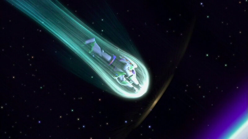 Buzz Lightyear in space