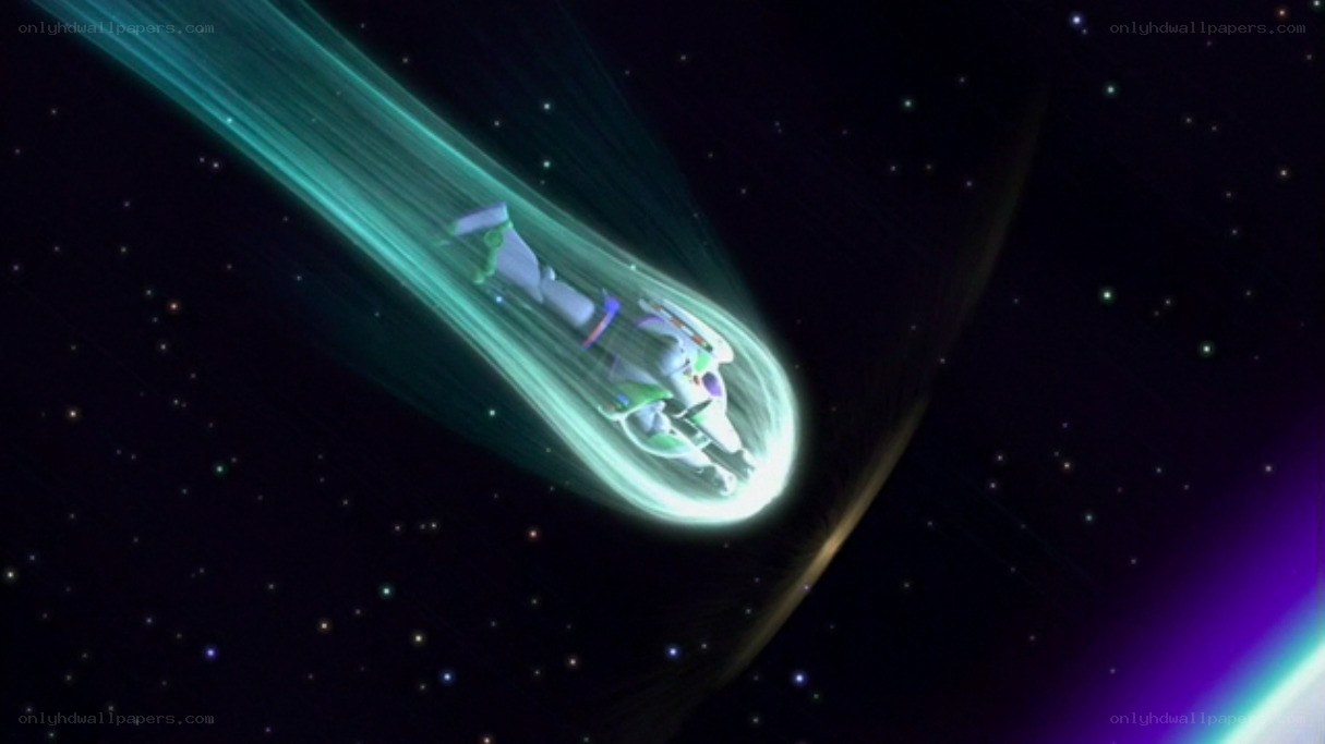 Buzz Lightyear in space