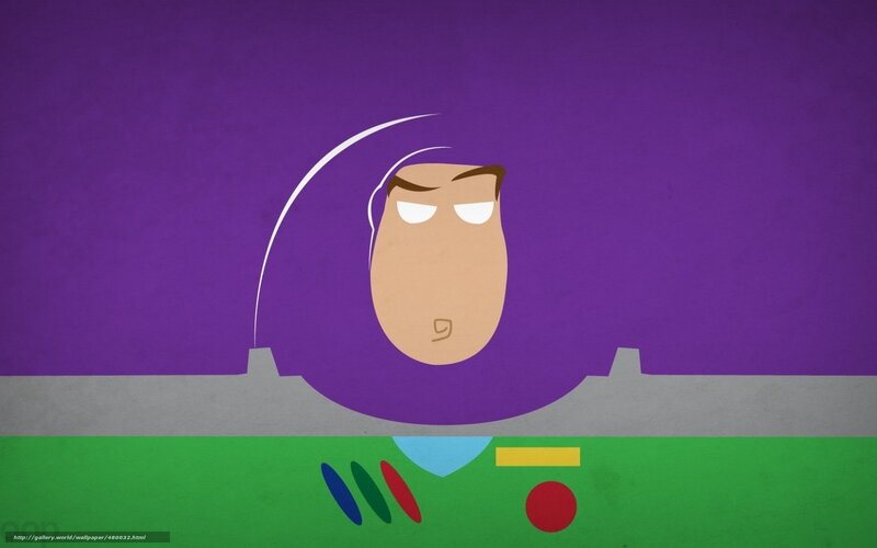 Buzz Lightyear minimalist art