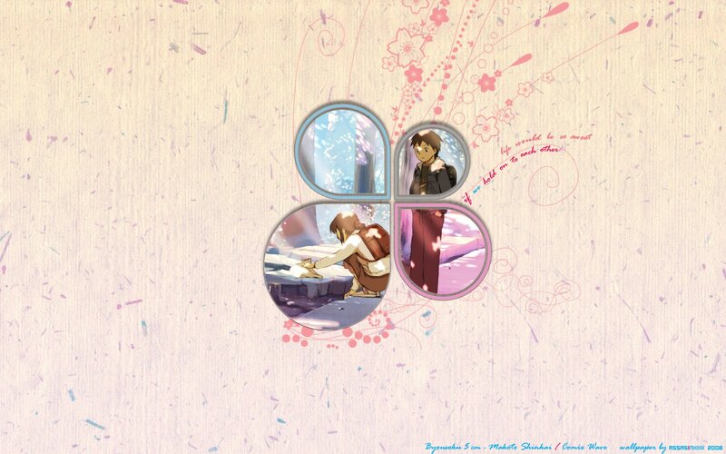 Byousoku 5cm anime collage