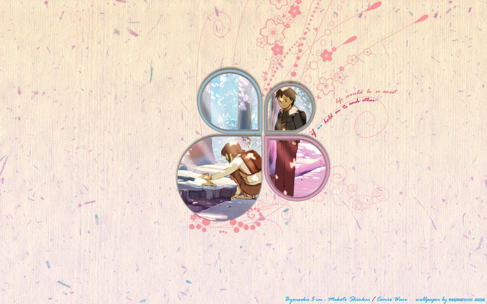 Byousoku 5cm anime collage