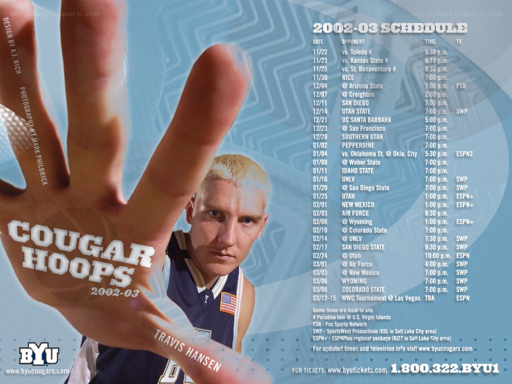 BYU Cougars basketball schedule