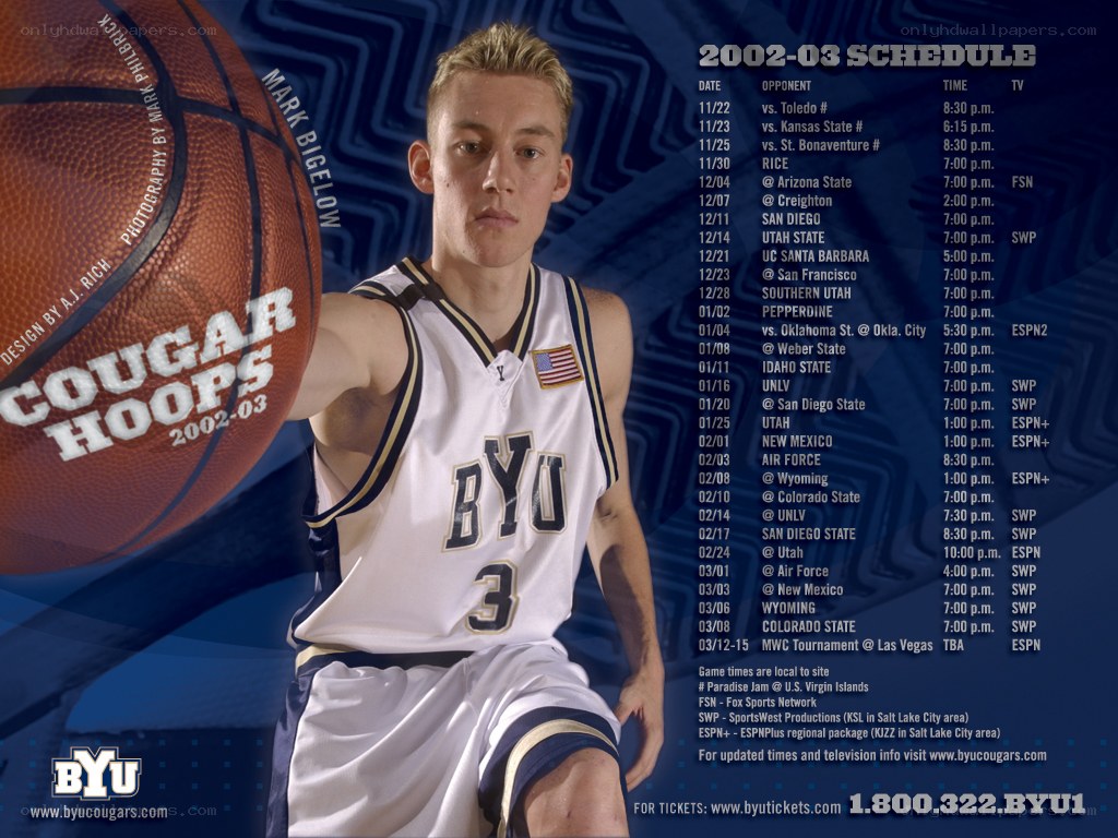 BYU Cougars basketball schedule
