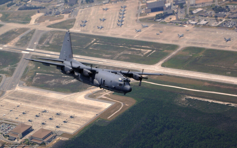 C-130 Hercules Aircraft — Gray