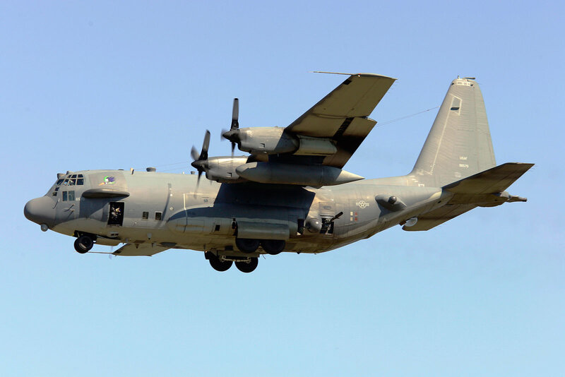 C-130 Hercules in flight