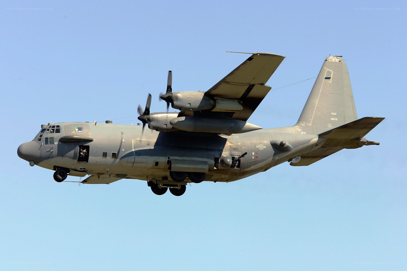 C-130 Hercules in flight