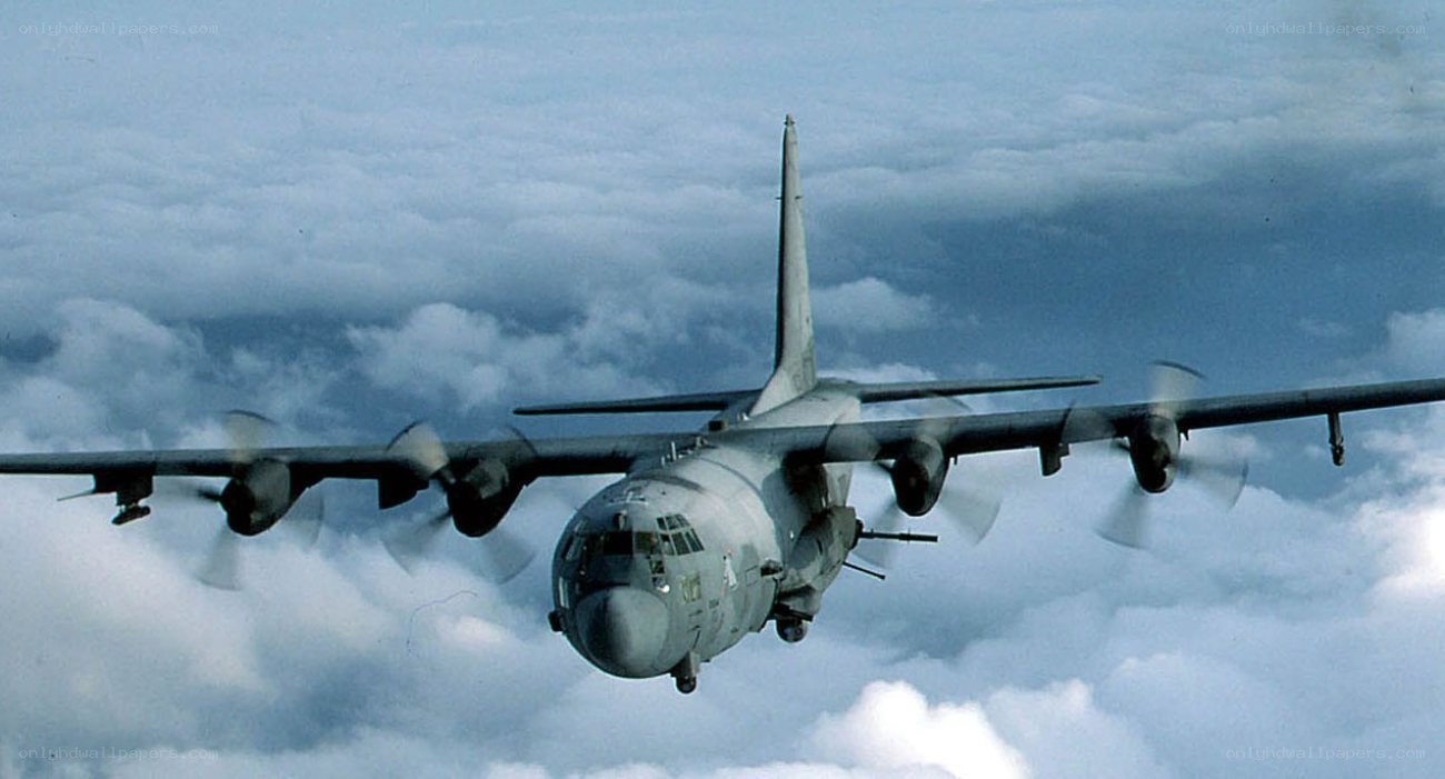 C-130 Hercules in flight