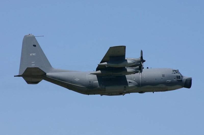 C-130 Hercules in flight