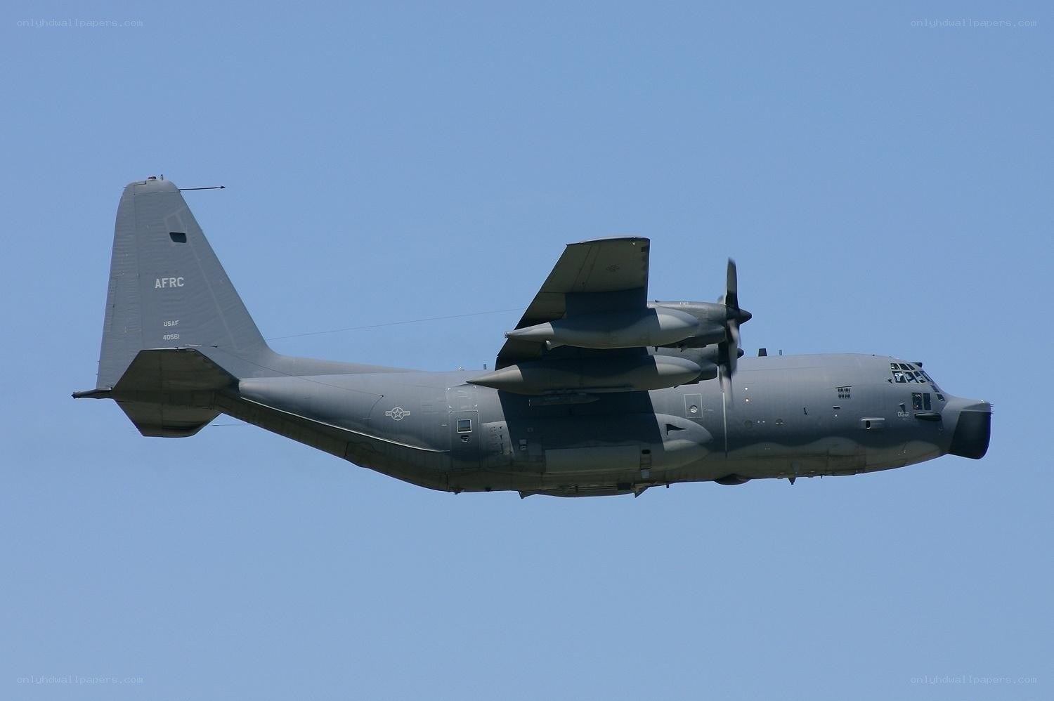 C-130 Hercules in flight