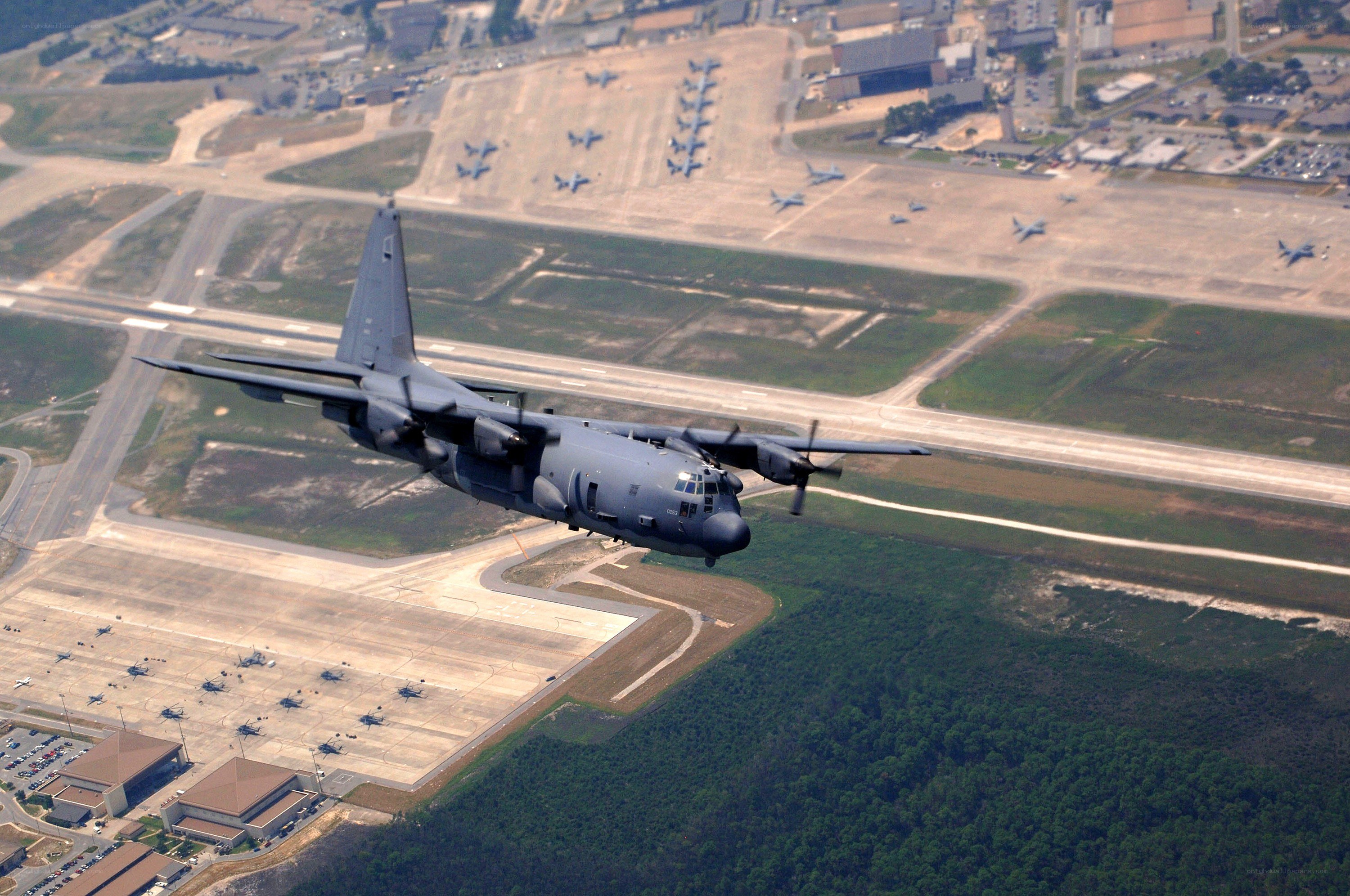 C-130 Hercules in flight