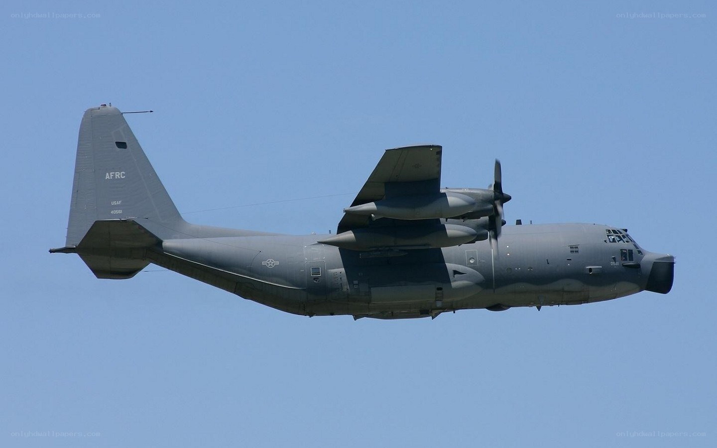 C-130 Hercules in flight
