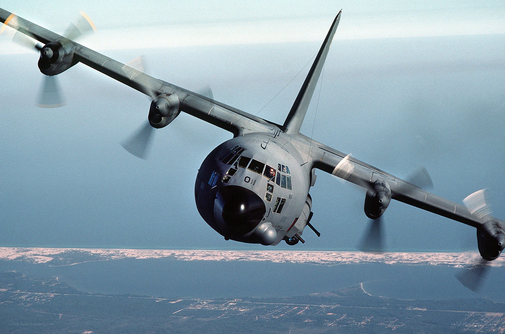 C-130 Hercules in flight