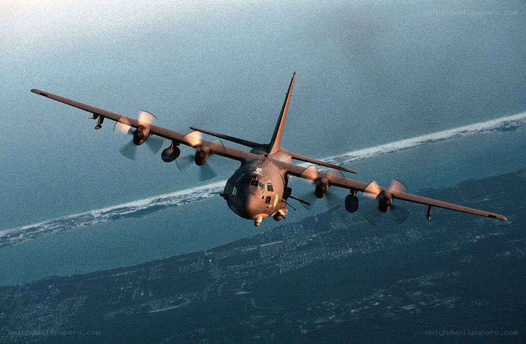 C-130 Hercules in flight