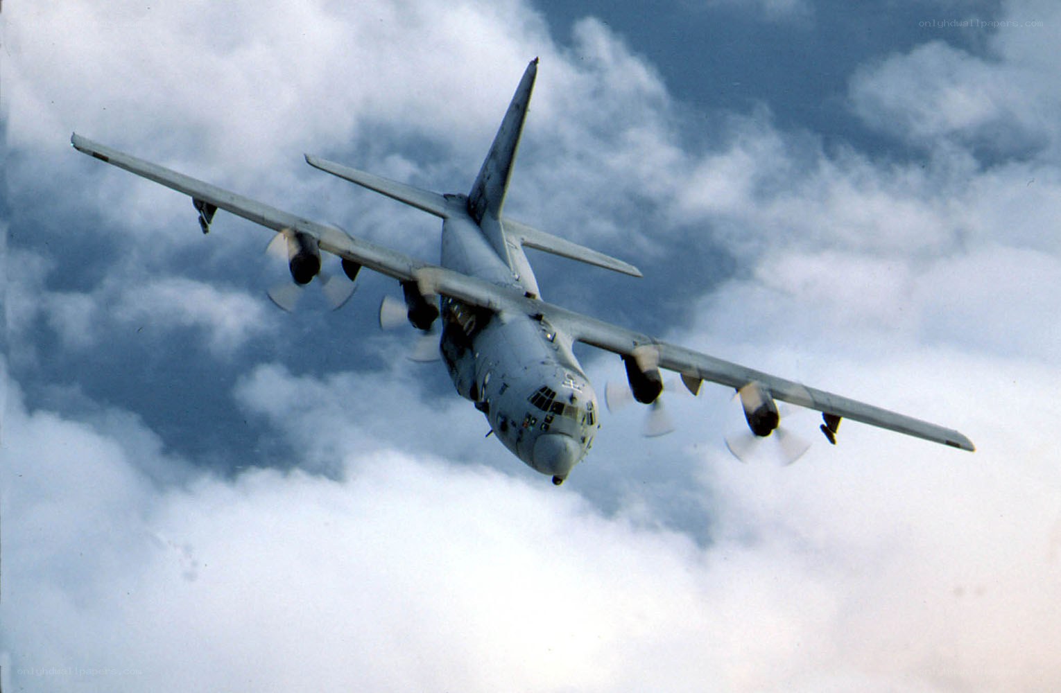 C-130 Hercules in flight