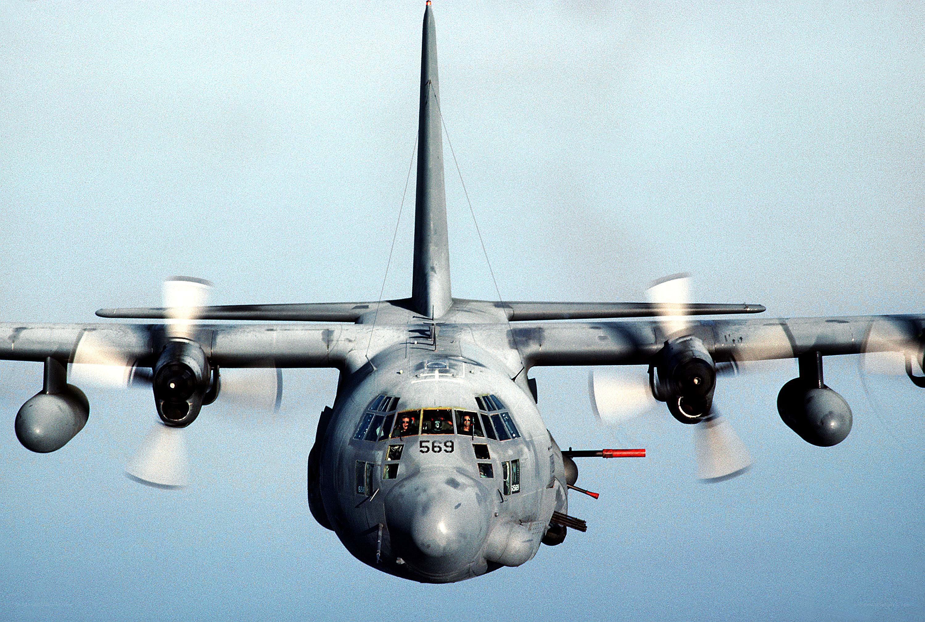 C-130 Hercules in flight