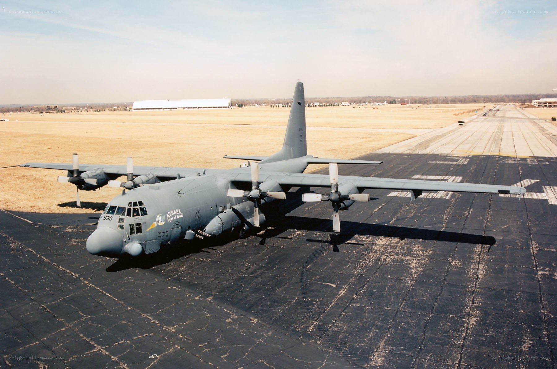 C-130 Hercules on tarmac