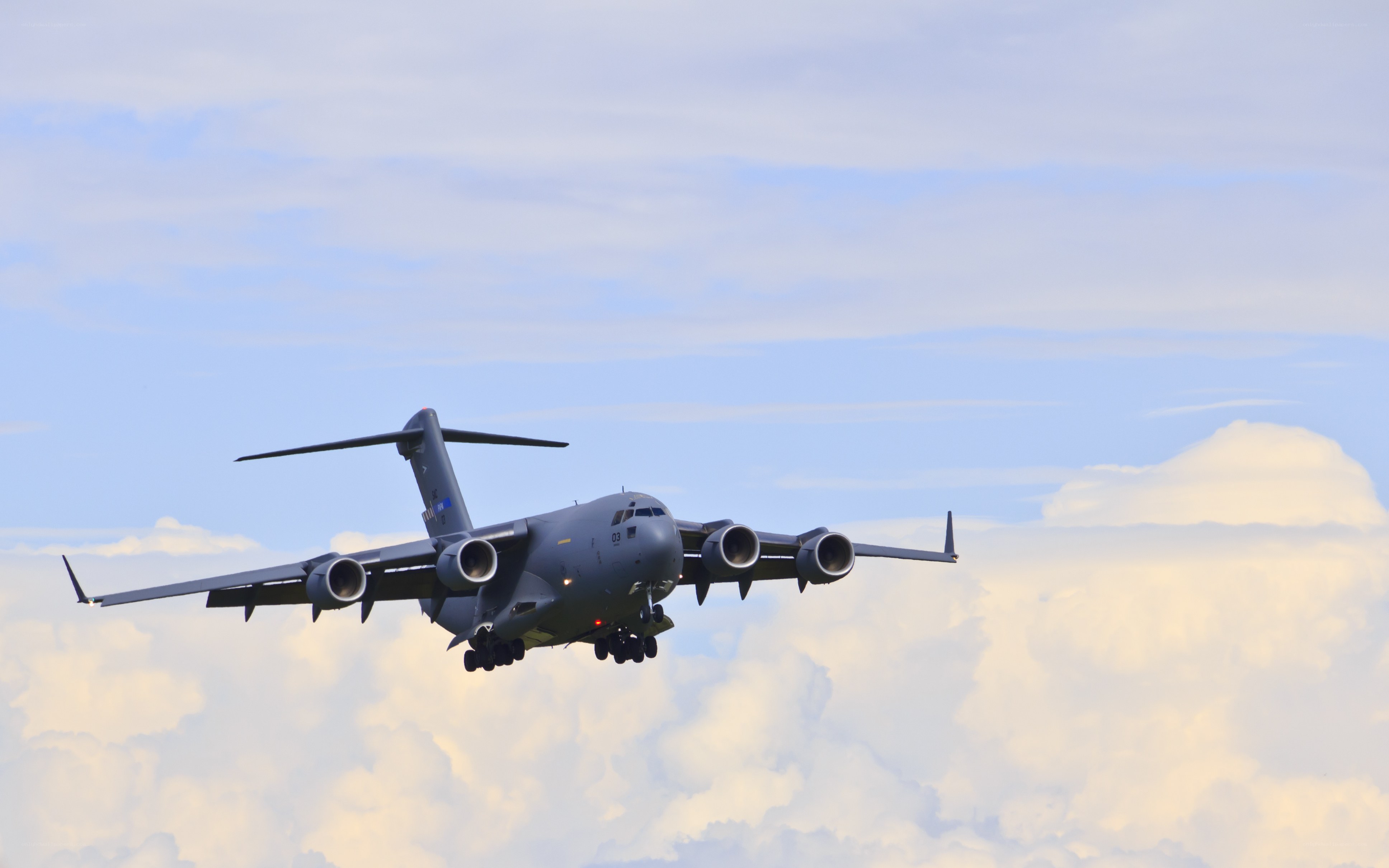 C-17 Globemaster III in flight