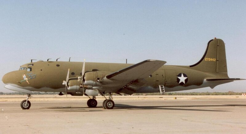 C-47 Skytrain on tarmac