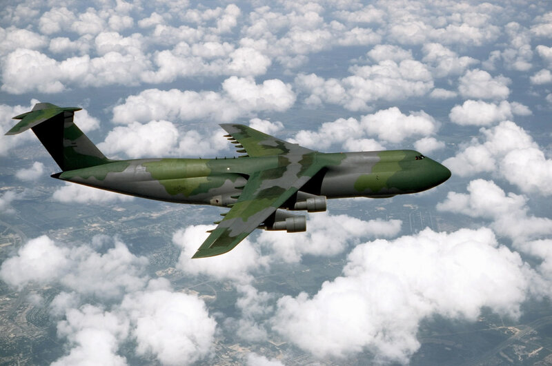 C-5 Galaxy in flight