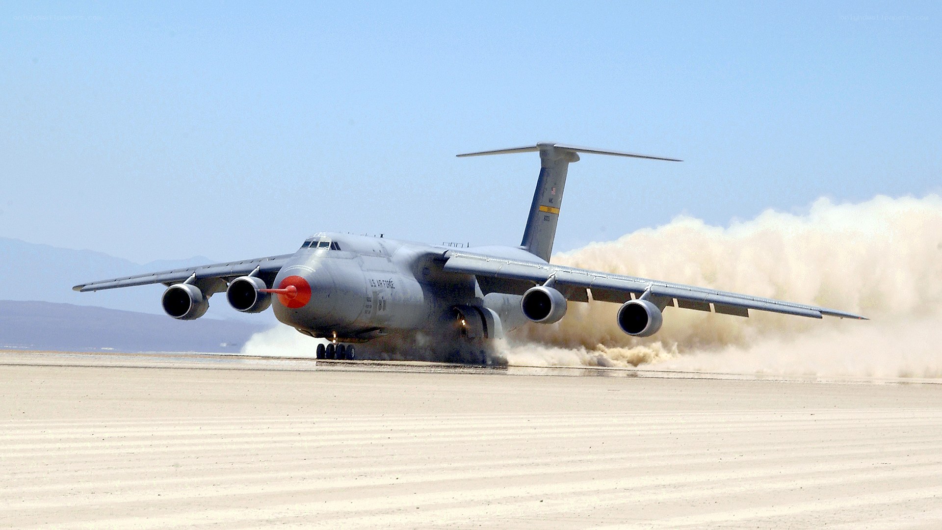 C-5 Galaxy taking off