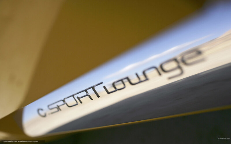 C-Sport Lounge car emblem