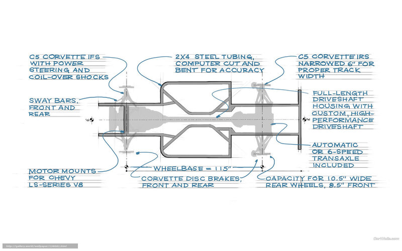 C5 Corvette chassis diagram