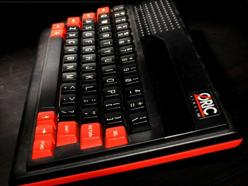 C64 keyboard close-up