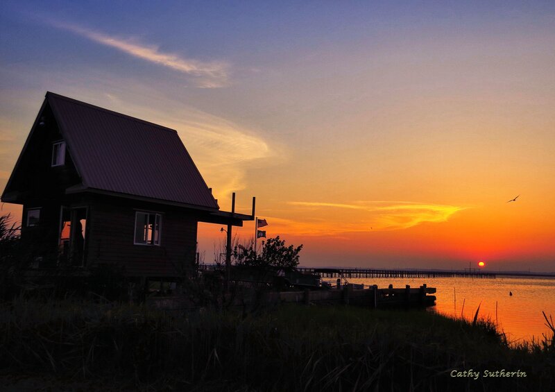 Cabin by the Water — Orange