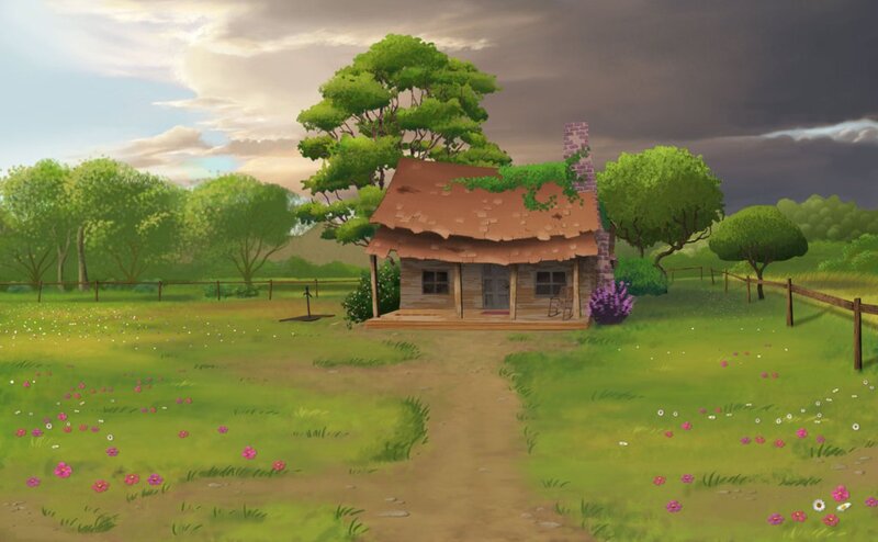Cabin in a Field