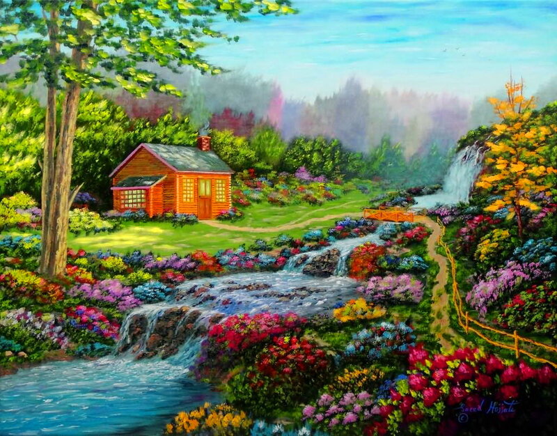 Cabin in Garden