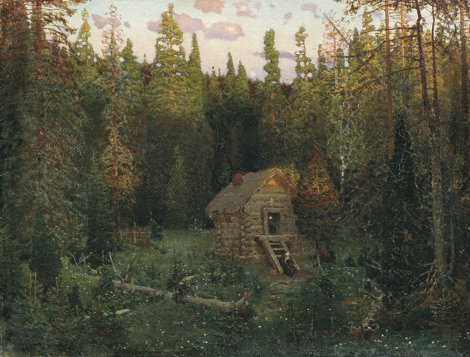 Cabin in the forest