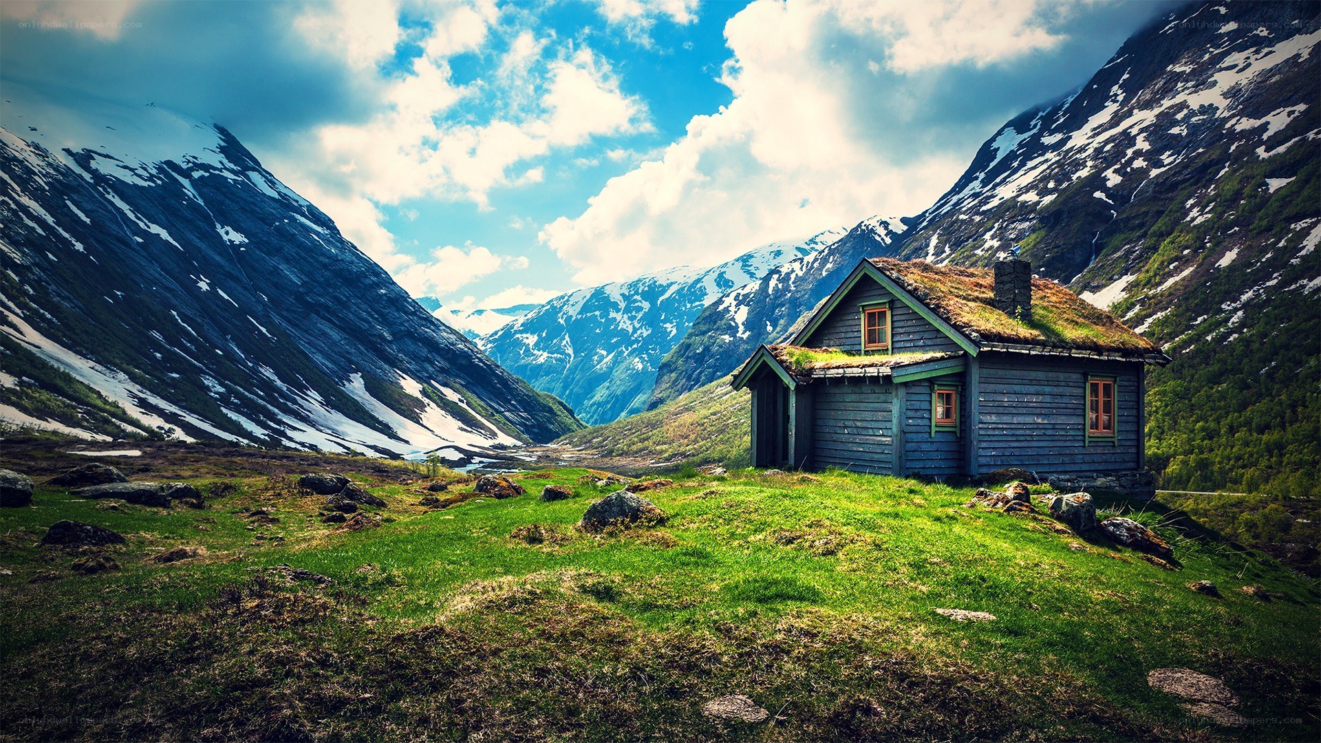 Cabin in the mountains