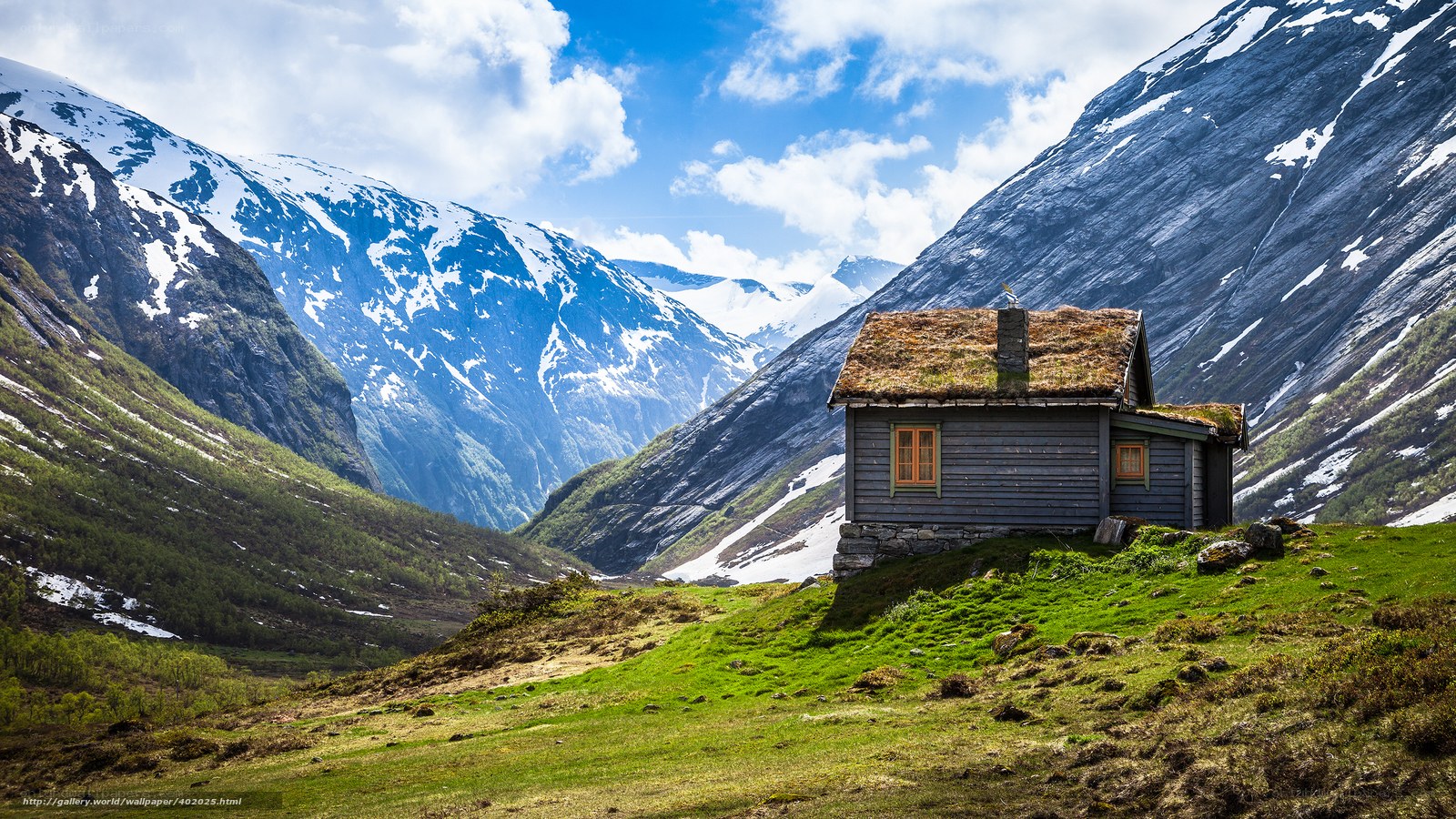 Cabin in the mountains