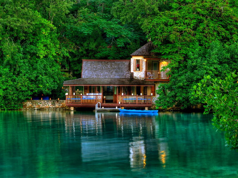 Cabin on a Lake