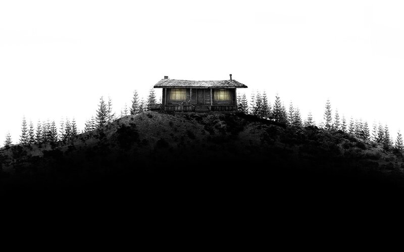 Cabin on Hilltop — Black