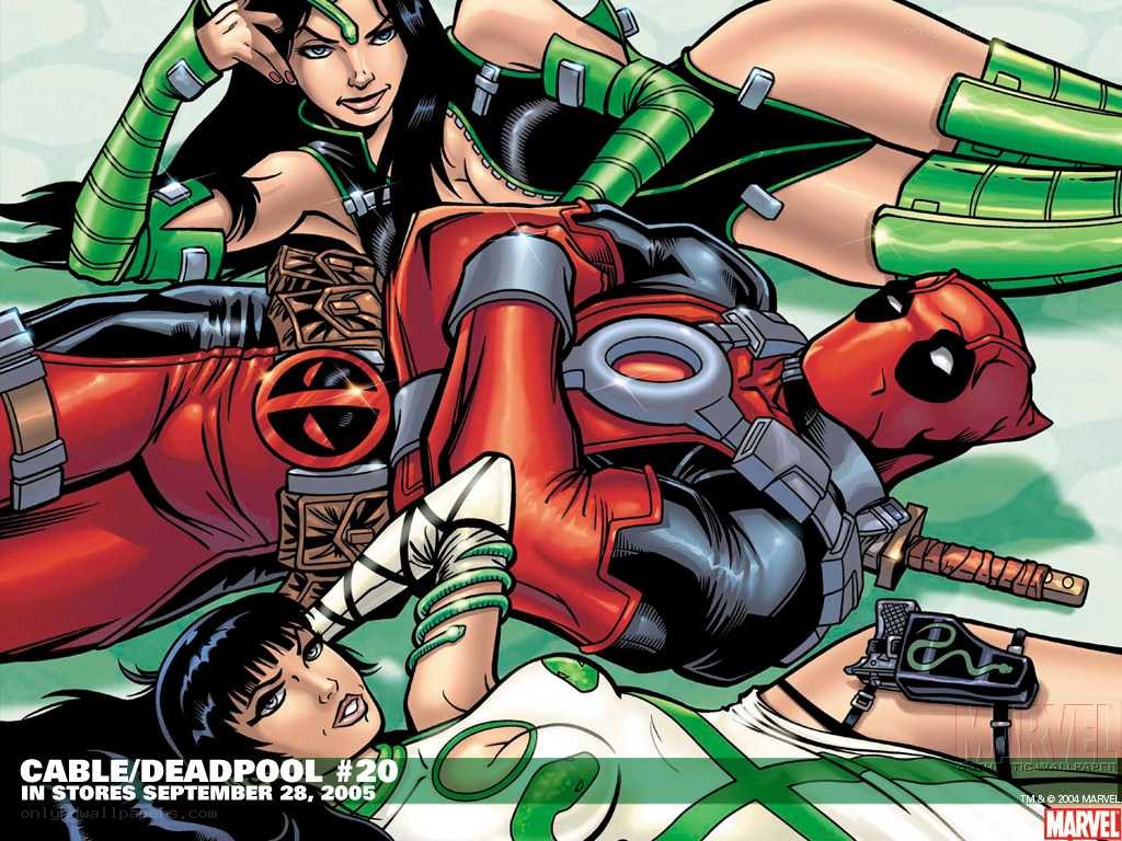 Cable and Deadpool comic cover