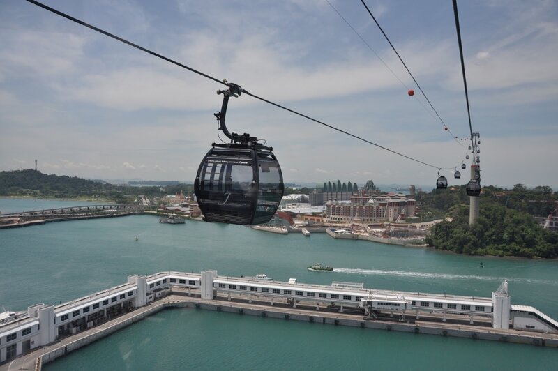 Cable Car over Water